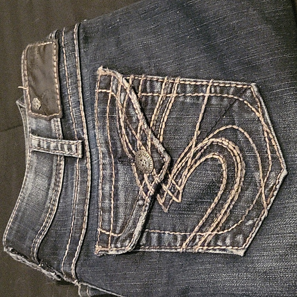 Silver jeans